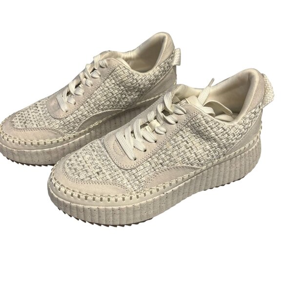 Universal Thread Off White Persephone Slip‑On Sneakers Women Size 8 - Picture 3 of 9